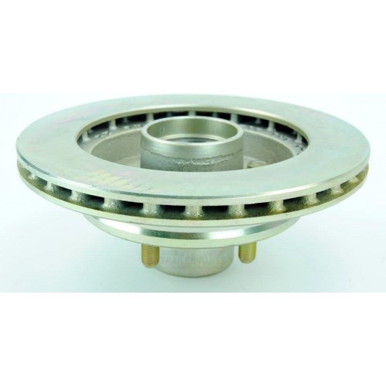 UFP Boat Trailer Replacement 9.75 in Zinc 5 Bolt Integral Hub & Rotor