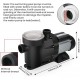 1.5HP Swimming Pool Pump, 1100W In/Above Ground Pool Pump with 59.05'' Electric Cord, High Efficiency and Low Noise, Apply to Water Circulation in Filtration System (110-120V/60HZ)