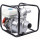 3 Inch Gas Powered Water Pump, 4-Stroke 210cc 7.5Hp Trash Pump, 3600r/min Water Transfer Pump, Portable Gasoline Semi-trash Water Pump for Irrigate The Field Construction Site