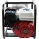 3 Inch Gas Powered Water Pump, 4-Stroke 210cc 7.5Hp Trash Pump, 3600r/min Water Transfer Pump, Portable Gasoline Semi-trash Water Pump for Irrigate The Field Construction Site