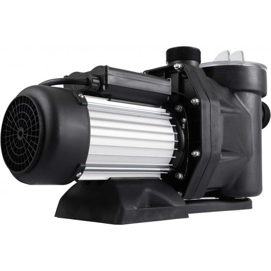 2.5HP Pool Pump Powerful 8880 GPH, Self Priming 110V Swimming Pool Pump, 1850W Single Speed In/Above Ground Pool Pump