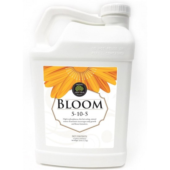 Bloom Natural Based Liquid Fertilizer, 2.5-Gallon