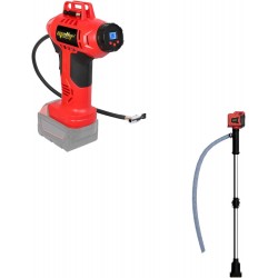 Cordless Stick Water Transfer Pump and Tire Inflator for Milwaukee 18V Battery