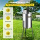 Electric Honey Extractor Separator 2 Frame Bee Extractor Stainless Steel Honeycomb Spinner Crank. Beekeeping Extraction Apiary Centrifuge Equipment