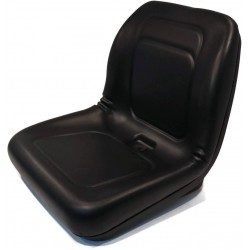 Lawn Mower, Garden Tractor UTV / ATV Seat Black High Back Vinyl Universal Mount B1LGT100BL