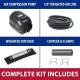 Pond Aerator 1, Complete Aeration Kit, Water Garden Oxygenation Bubbler System Adds Oxygen to Koi & Fish Ponds, Outdoor Diaphragm Compressor Pump, Air Line & 1 Submersible Diffuser Stick