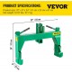 3-Point Quick Hitch, 3000 LBS Lifting Capacity Tractor Quick Hitch, 28.31 Between Lower Arms Attachments Quick Hitch, 5 Level Adjustable Bolt, Adaptation to Category 1 & 2 Tractor,Green