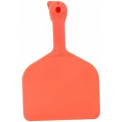 1000 Count 1-Piece Blank Feedlot Tags, Orange