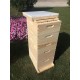 10 Frame 2 Deep 3 Medium with Wedge Style Frames Bee Hive Un-Assembled Beekeeping Langstroth Made in USA