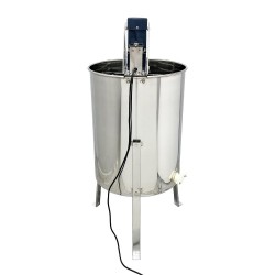 4 Frame Electric Honey Extractor Machine 304 Stainless Steel Honeycomb Drum Spinner Beekeeping Equipment with Beekeeping Tools Kit 110V