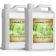 Base A & B Bundle – World's Best Base Nutrient System – Liquid Nutrient/Fertilizer for Outdoor & Indoor Plants – Supports Vegetative and Flowering Stages of Plants – (2.5 Gallon Set)