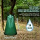 32 Pack Slow Release Tree Watering Bags 20 Gallon Reusable Tree Watering Bag Bulk Automatic Tree Water Bag PVC Plant Drip Irrigation System with 12 Pairs Gardening Gloves for Trees