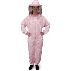 Unisex Regular Fit 410 Polycotton Beekeeping Suit With Round Veil