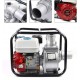 4-Stroke 210cc Gas Engine Water Pump, 3 inch, 7.5HP 265 GPM, Gasoline Powered Trash Water Transfer Pump Portable High Pressure for Irrigation Pool