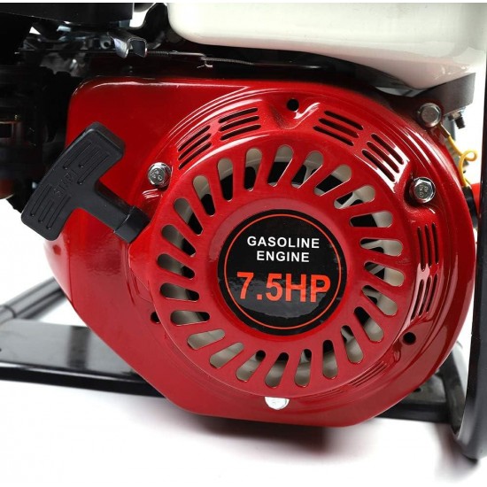 3 Inch Gasoline-Powered Water 60m7.5 Hp 3/H with 210CC Engine Semi Trash Pump Petrol High Pressure Garden Irrigation Pump New