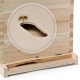 Beehive 20 Frame Complete Box Kit (10 Deep and 10 Medium) with Metal Roof for Langstroth Beekeeping