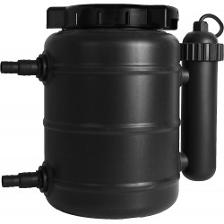 Complete Pond Filter with UV Clarifier Black 15.16 x 9.06 x 13.11 in.