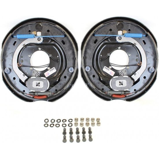 Pre-Greased Easy Assemble 8 on 6.5 Hub and Drum 1/2 Studs Electric Brake kit for 7,000 lbs. Trailer Axle