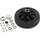 Pre-Greased Easy Assemble 8 on 6.5 Hub and Drum 1/2 Studs Electric Brake kit for 7,000 lbs. Trailer Axle