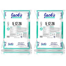 JR Peters Jacks Hydroponic 5-12-26 Part A Fertilizer (Two Pack) Q