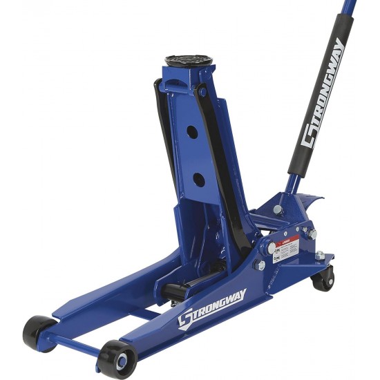 Long-Reach, Low-Profile Professional Service Floor Jack — 3-Ton Capacity