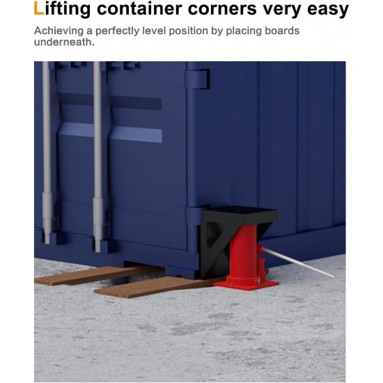 2 Pcs  Container Lift Jack Lug