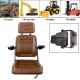 Universal Tractor Seat SOFEDY High Back Forklift Seat PVC Mower Seat Fits Excavator Forklift, Tractor,Kubota,Skid Loader,Backhoe Dozer Telehandler, Heavy Mechanical Seat