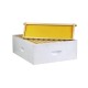 10 Frame Starter Beehive Kit - Includes 2 Deep and 1 Medium Painted and Assembled Box with Top and Bottom