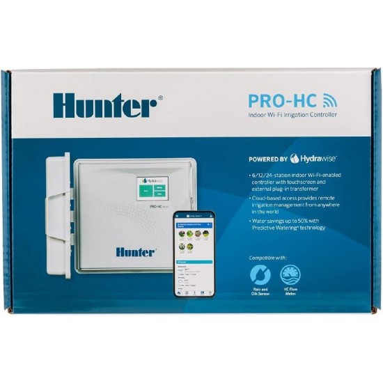 Hydrawise Pro-HC 12-Station Indoor Wi-Fi Irrigation Controller (PHC-1200i)