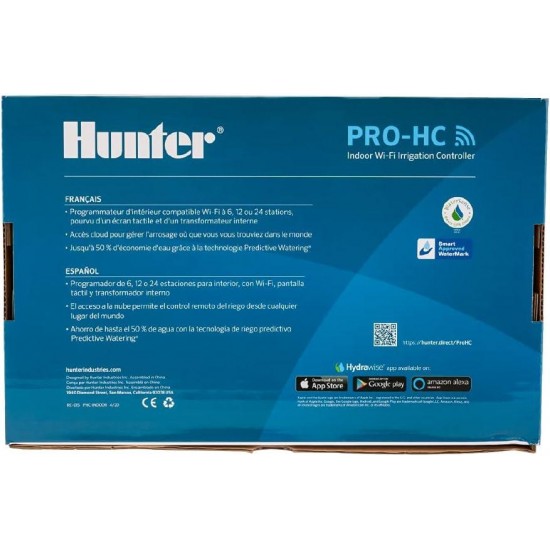 Hydrawise Pro-HC 12-Station Indoor Wi-Fi Irrigation Controller (PHC-1200i)