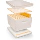 Complete Bee Hive Kit, Fully Assembled Beginner-Friendly Bee Hive Starter Set with Hive Body & 10 Frames