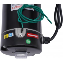 Pool Pump, 2 HP 6815GPH Powerful Self Primming Dual Voltage Swimming Pool Pumps with Connectors and Strainer Basket, Black Pool Pump for In/Above Ground Swimming Pools 1500W 3450rpm