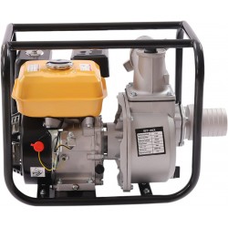 Gas Gasoline Water Pump, Water Transfer Pump, High Pressure Water Pump, High Pressure Pump for Irrigation Pool, Portable Gas Engine High Pressure Water Pump (3 Inch 4-Stroke 210CC 7.5HP Yellow)