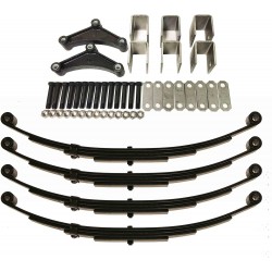 6000lbs 6K Tandem Trailer Axle Suspension Kit 3000 lbs Leaf Springs & Hanger Kit