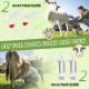 2 in 1 7L Goat Milking Machine, Electric Vacuum Pulsation Milker, Handheld Portable Milking Machine for Cows with 4 Teat Cups (for Goat Cow Battery)