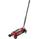 B6350 Black/Red Fast Lift Service Jack - 3.5 Ton Capacity, 28 1/2 L x 13 3/4 W x 6 1/2 H