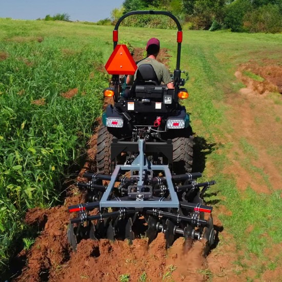 3 Point Quick Hitch fits Cat 1 & 2 Tractors 3-Pt Attachments with 2 Receiver Hitch 3000 LB Lifting Capacity