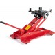 Hydraulic Transmission Service/Floor Jack Lift 1/2 Ton (1,000 lb) Capacity, Low Profile Roll-Under Floor Trolley, Automotive Shop Tool Hoist Lift Lifting Jack, Red