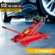 Hydraulic Transmission Service/Floor Jack Lift 1/2 Ton (1,000 lb) Capacity, Low Profile Roll-Under Floor Trolley, Automotive Shop Tool Hoist Lift Lifting Jack, Red