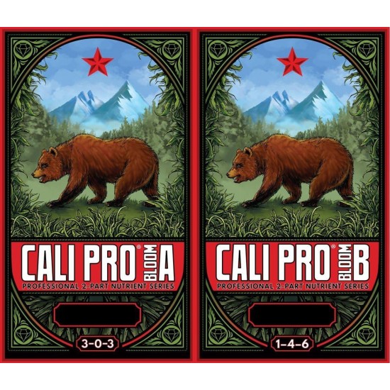 GL56723914.922 Cali Pro Bloom A+B Fertilizer Combo, 3.8 L