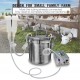 12L Goat Milking Machine (Pro) and Cow Milking Teat Cup Replacement (Tube Included)