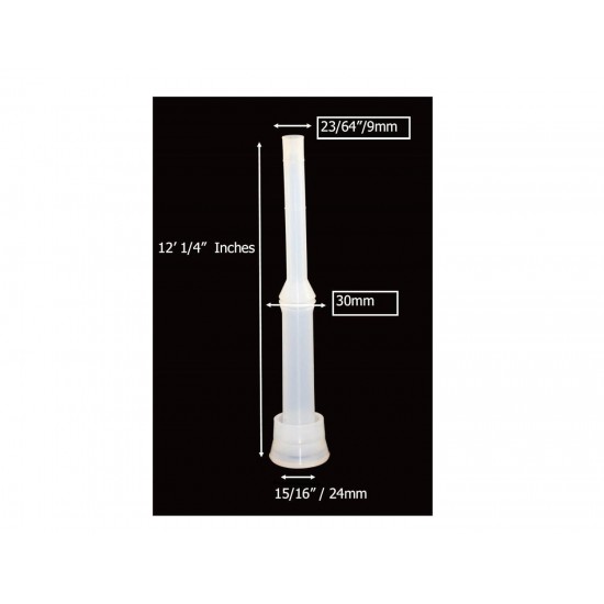 Tulsan, Cow Milker Claw Cluster Complete with 200cc Milking Claw, 4 Silicone Liners, 4 Stainless Steel Shells, 4 Air Tubes, 2 Blind Stoppers