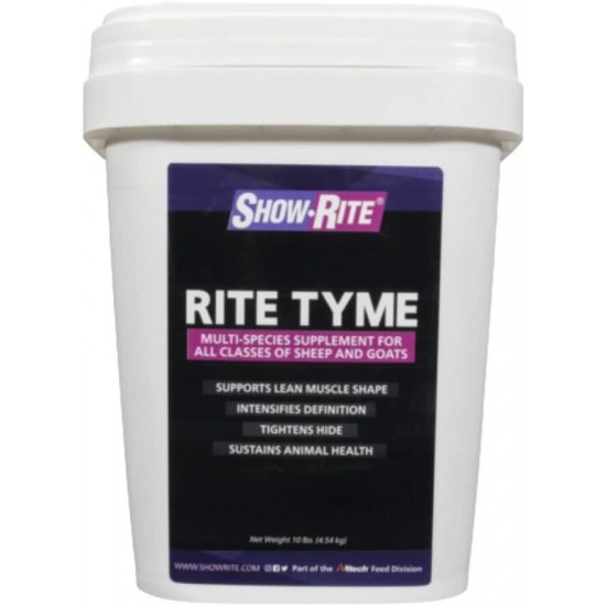 Rite TYME Sheep & Goat Supplement 10lb Pail