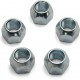 2) Galvanized Boat Trailer Hub Kits 3500 lb Complete w/Lug Nuts and Dust Caps