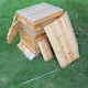 Flows Hive, Flows Hive Beehive, Beehive with 7pcs Flows Frames, Bee House with 1pcs Super Boxes, 1pcs Brood Boxes(No Brood Frames), Bee Hives Starter Beekeeping Kits