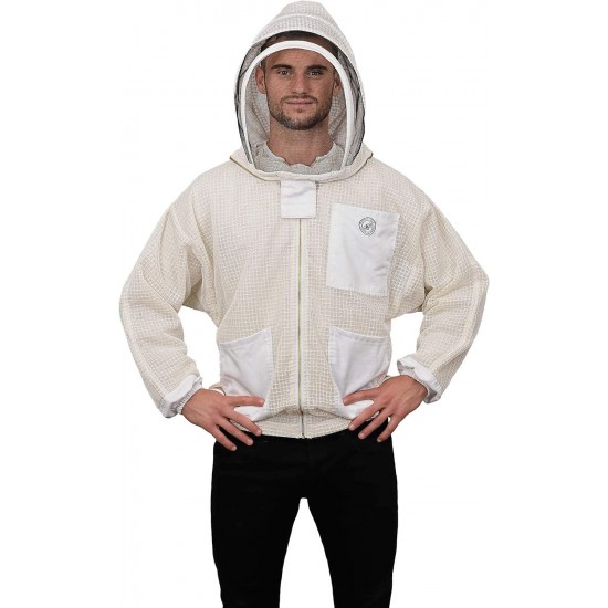 321 Aero Beekeeping Jacket with Fencing Veil