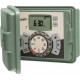 57896 6-Station Outdoor Swing Panel Sprinkler System Timer , Green & 91207 3-Valve Preassembled Manifold, Poly Pipe