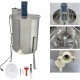 Electric 4 Frame Honey Extractor Separator Machine Bee Extractor with Stainless Steel Stands for Honeycomb Beekeeping Extraction Apiary Centrifuge Equipment