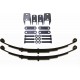 3500lb Single Trailer Axle Suspension Kit 1750lb Leaf Springs & Hanger Kit