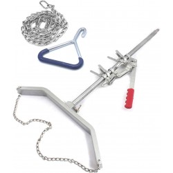 Durable Baby Cow delivery Apparatus Calf Puller & (1pc) OB Handle, (1pc) Chain 30 Veterinary Instruments for Dairy Farm